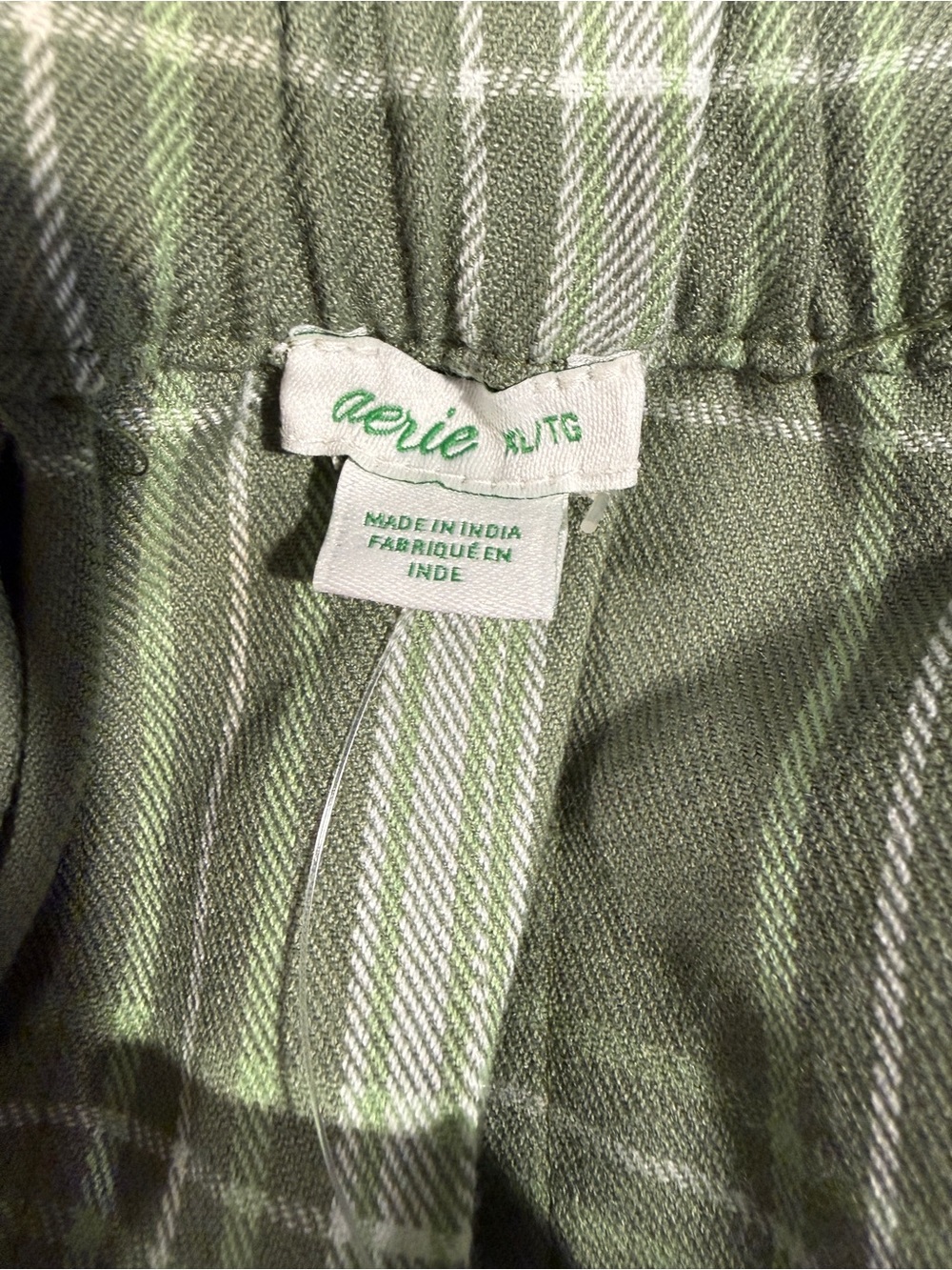 Aerie Green Plaid Pleated Mini Skirt NWT Women’s XL Preppy Cottagecore - Picture 10 of 12